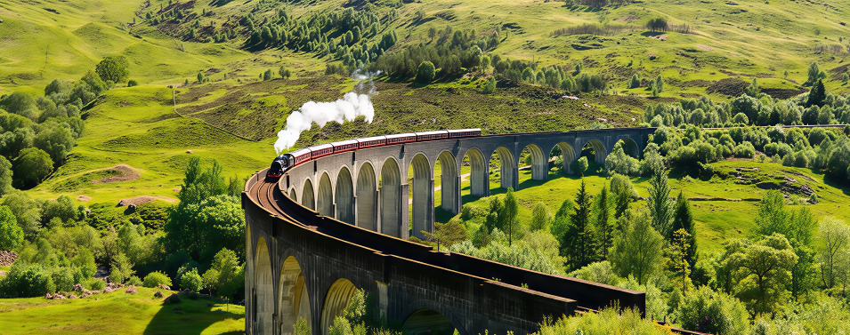 Scene showcasing iconic infrastructure in a movie