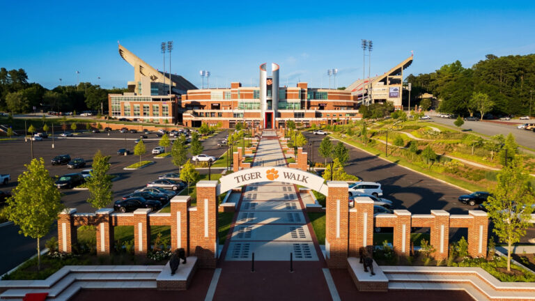   Memorial Stadium, Clemson University, South Carolina  