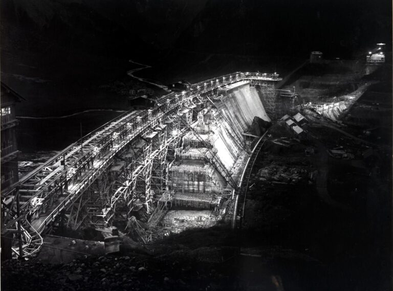   Morasco Dam, Italy, 1940  