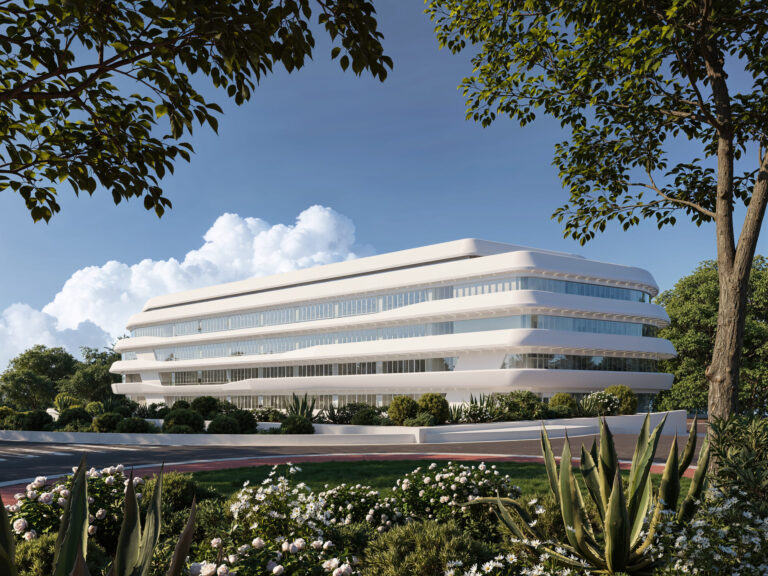   Render del nuovo centro CUORE del Policlinico Gemelli, Roma  