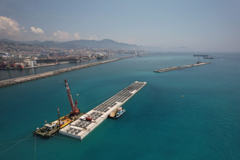  Cantiere della Nuova Diga Foranea di Genova  