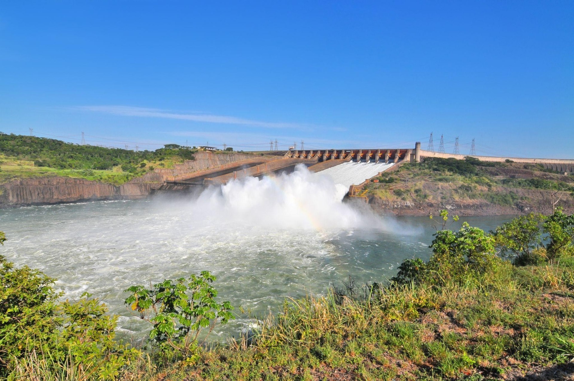 Itaipú Dam, Paraná River, Brazil-Paraguay