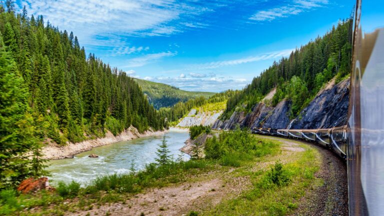   Treno panoramico Rocky Mountaineer, Canada  